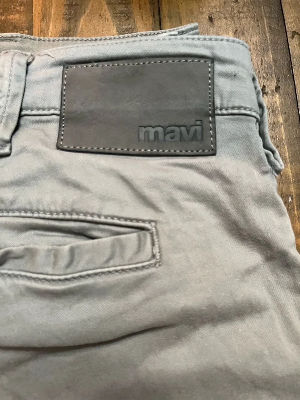 Mavi Jacob‎ Chino Shorts Men Size 40 Gray Stretch Casual Summer Classic Fit